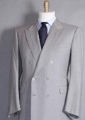 ClassicDouble-Breasted-Breasted-Light-Gray-Pinstripe-Silver-Mens-Suit-With-Tone-On-Tone-St-4966